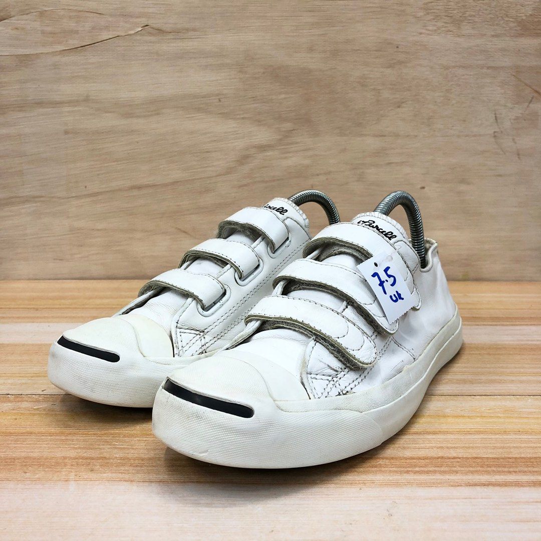 Jack Purcell Velcro Leather Men s Fashion Footwear Sneakers on Carousell