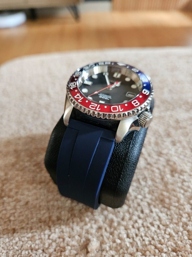 Jam Seiko SKX007 Authentic GMT Pepsi Insert Fesyen Pria Jam Tangan di Carousell