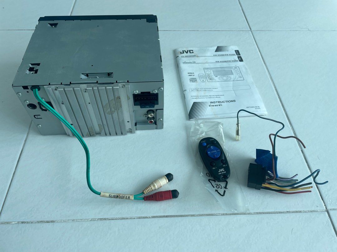 JVC 2 Dins Headunit471712111274895363