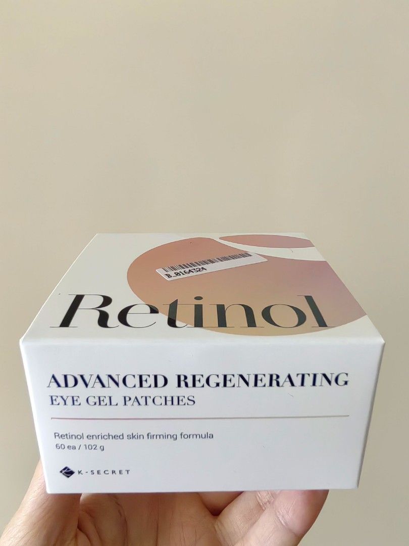KSECRET Retinol Advanced Regenerating Eye Gel Patches 60ea Best Eye