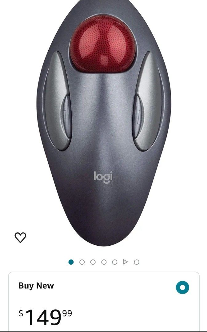 Logitech Trackman Marble Trackball Mouse63139193034754110