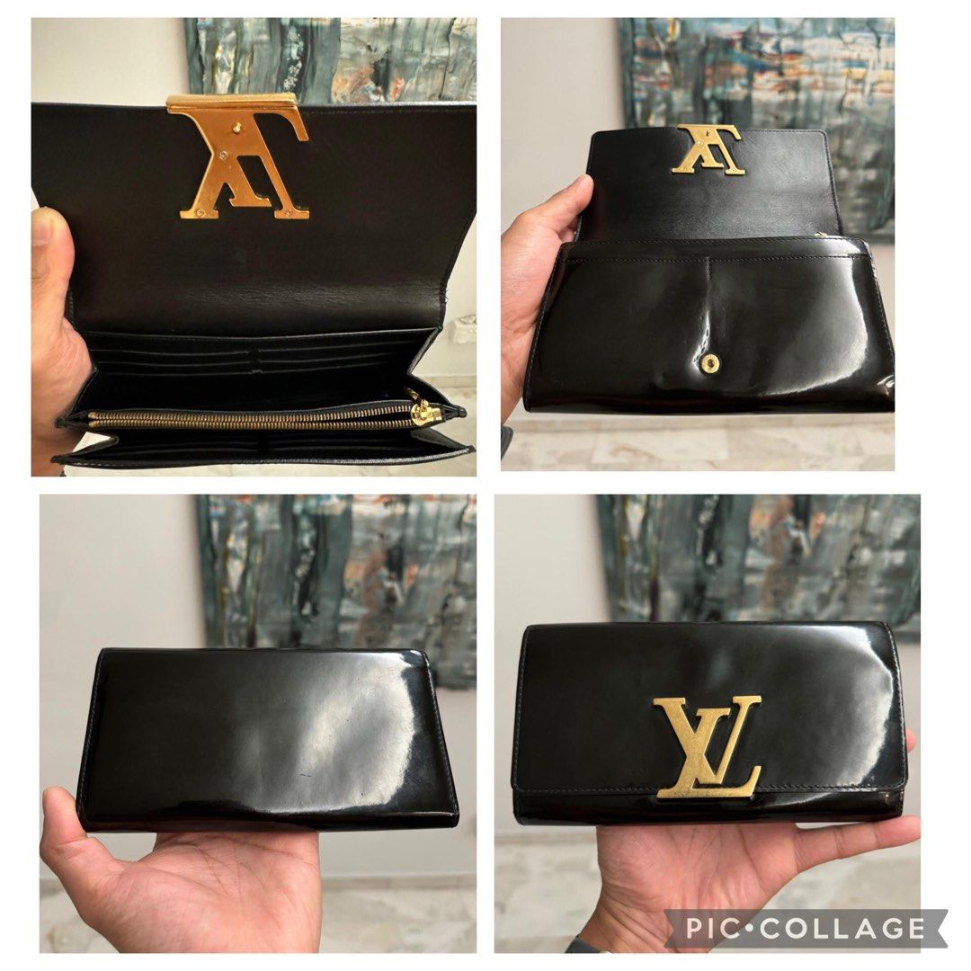 Louis vuitton vernis louise clutch best sale