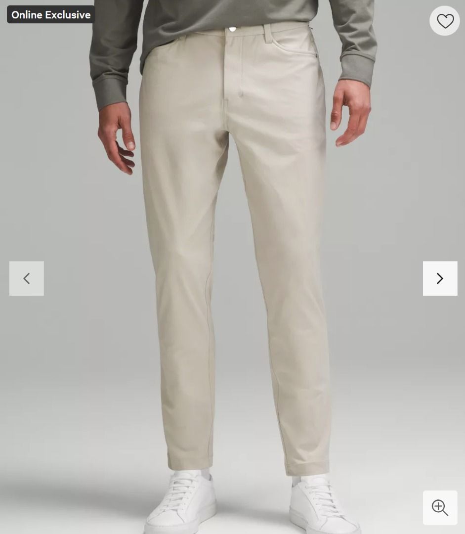Lululemon ABC pant classic W33 L34 Men s Fashion Bottoms Trousers on Carousell