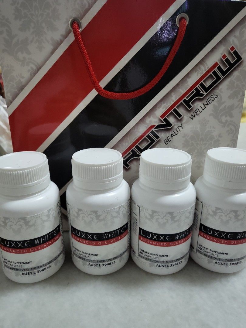 is glutathione and l-glutathione the same Luxxe white, Slim, Renew, Protect, Health & Nutrition, Health Supplements,  Vitamins & Supplements on Carousell main image 1
