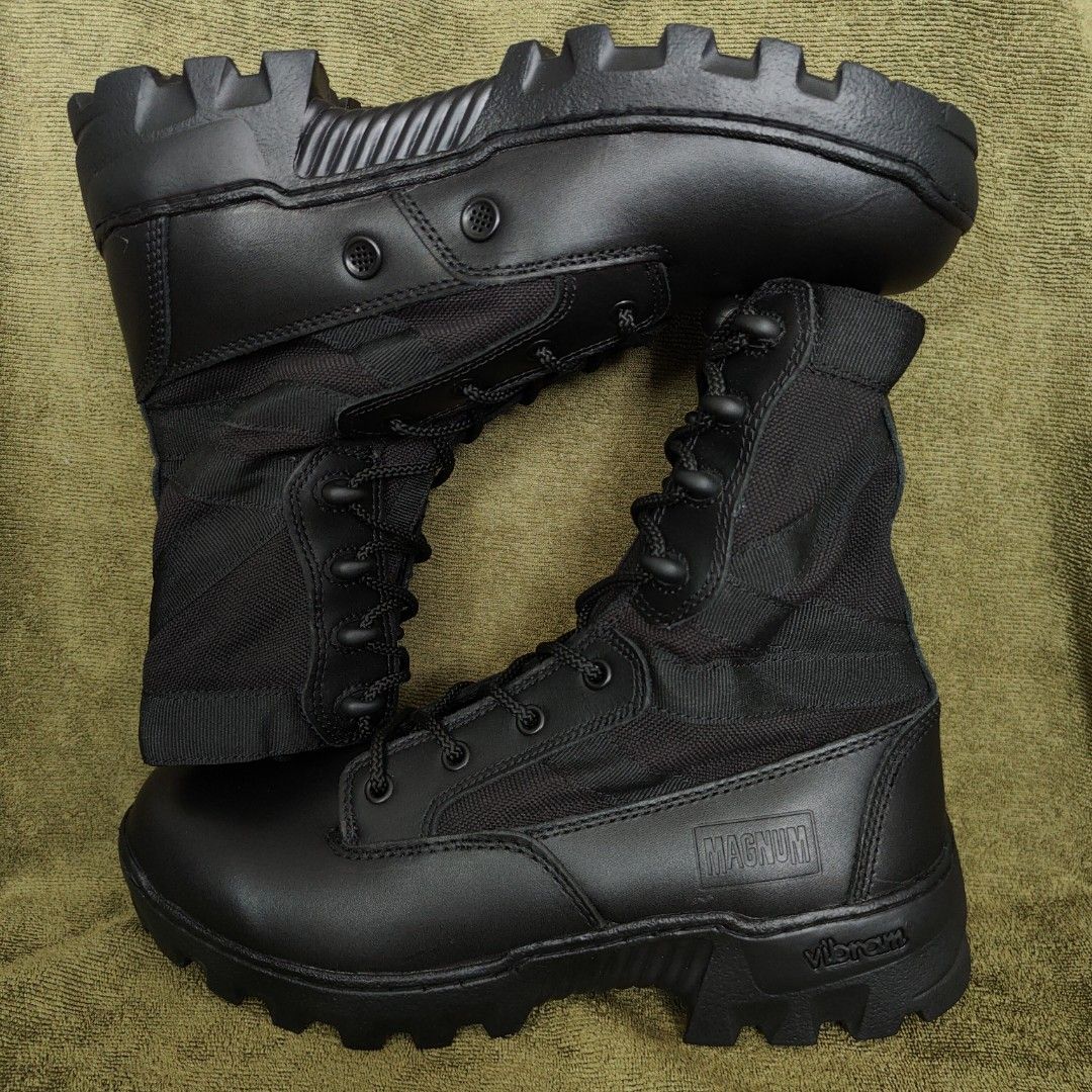 Magnum Spartan XTB Vibram Outsole Combat Boots Black US 9 UK 8 EU 42 Men s Fashion Footwear Boots on Carousell
