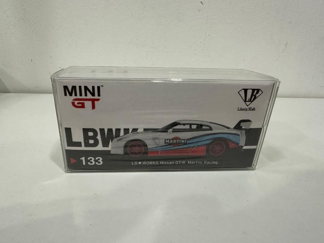 MINI GT #133 LB WORKS Nissan GT-R (R35) Martini Racing Type