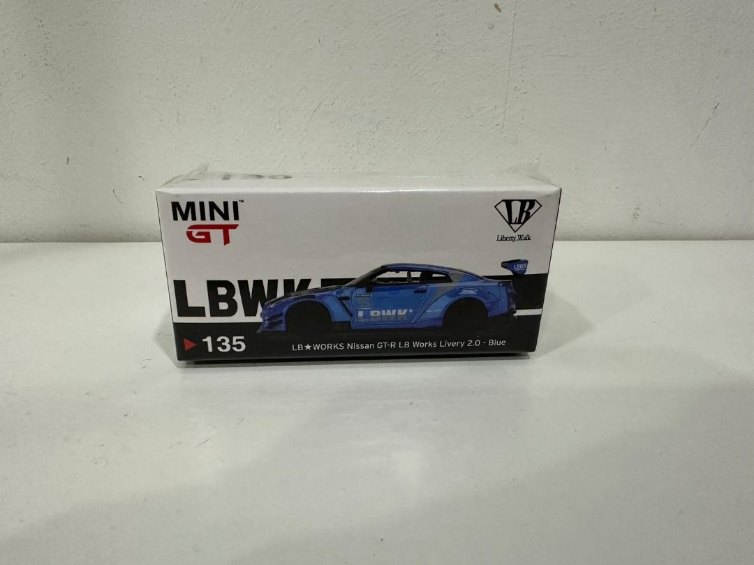 ミニカー MINIGT LIBERTY WALK GT-R Livery 2.0-Blue MINIGT LIBERTY WALK GT-R Livery 2.0-Blue