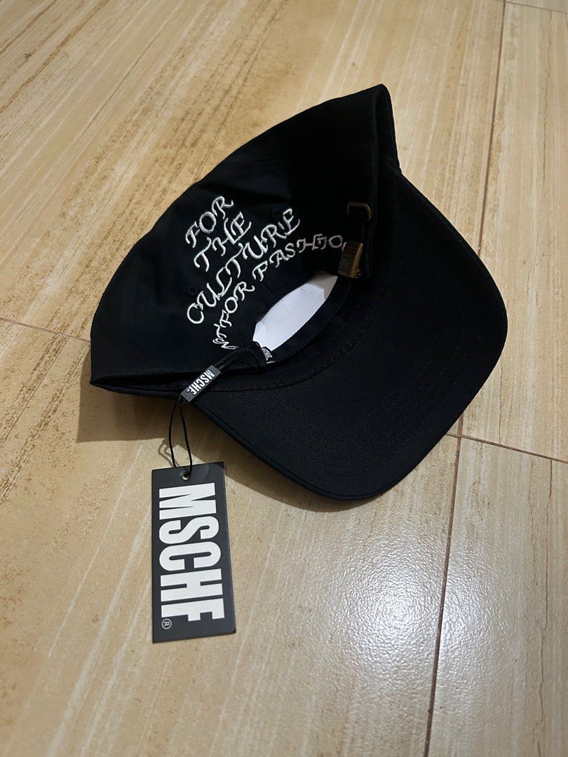 MSCHF SCRIPT CAP (Category: Caps & Hats) located in Plaridel. Submitted by hatsandthreadsco. (Listing ID 1331880484, Image 2). Description: As new condition Complete tags and hangtag Embroidered design / Buckle strap 550 only Plaridel Bulacan loc Dm for more info.