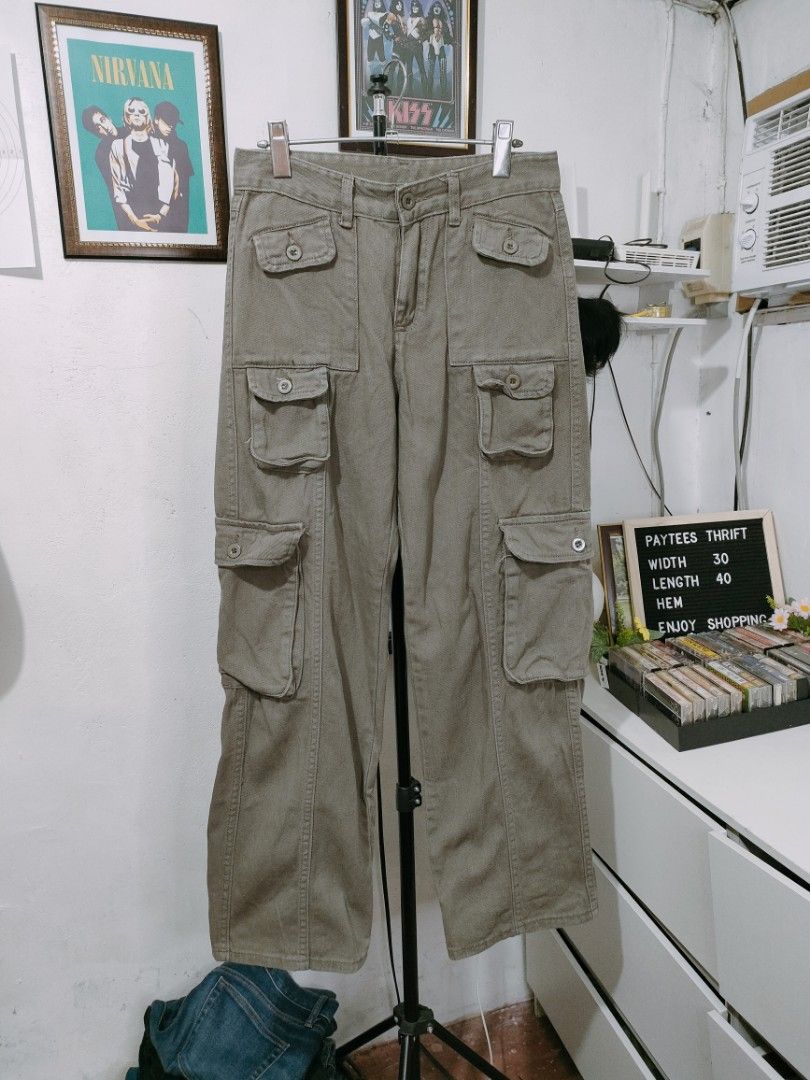 multiple pockets pants Men s Fashion Bottoms Jeans on Carousell