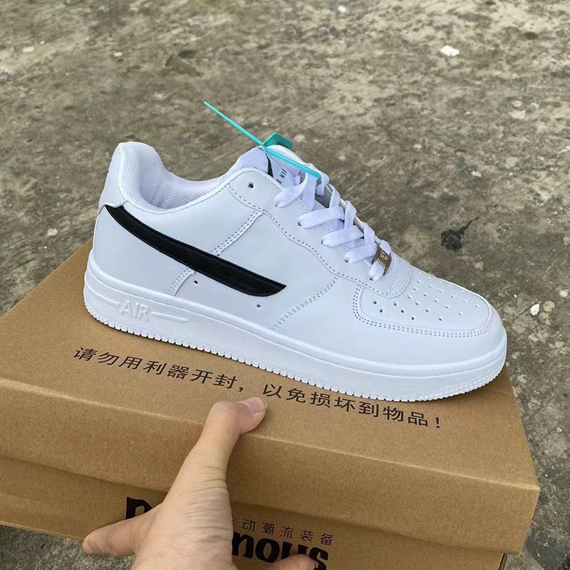 Tênis Nike Air Force Tm White Nike Air Force AF1 AJ Size: 36 47