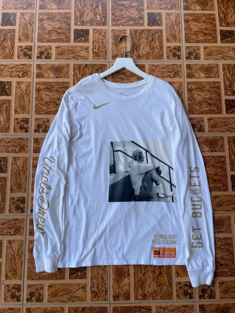 NIKE BASKETBALL KYRIE IRVING LONG SLEEVE Men s Fashion Tops Sets Tshirts Polo Shirts on Carousell
