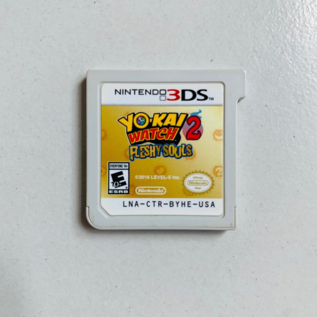 Nintendo 3DS I Yokai Watch 2 Fleshy Souls, Video Gaming, Video Games