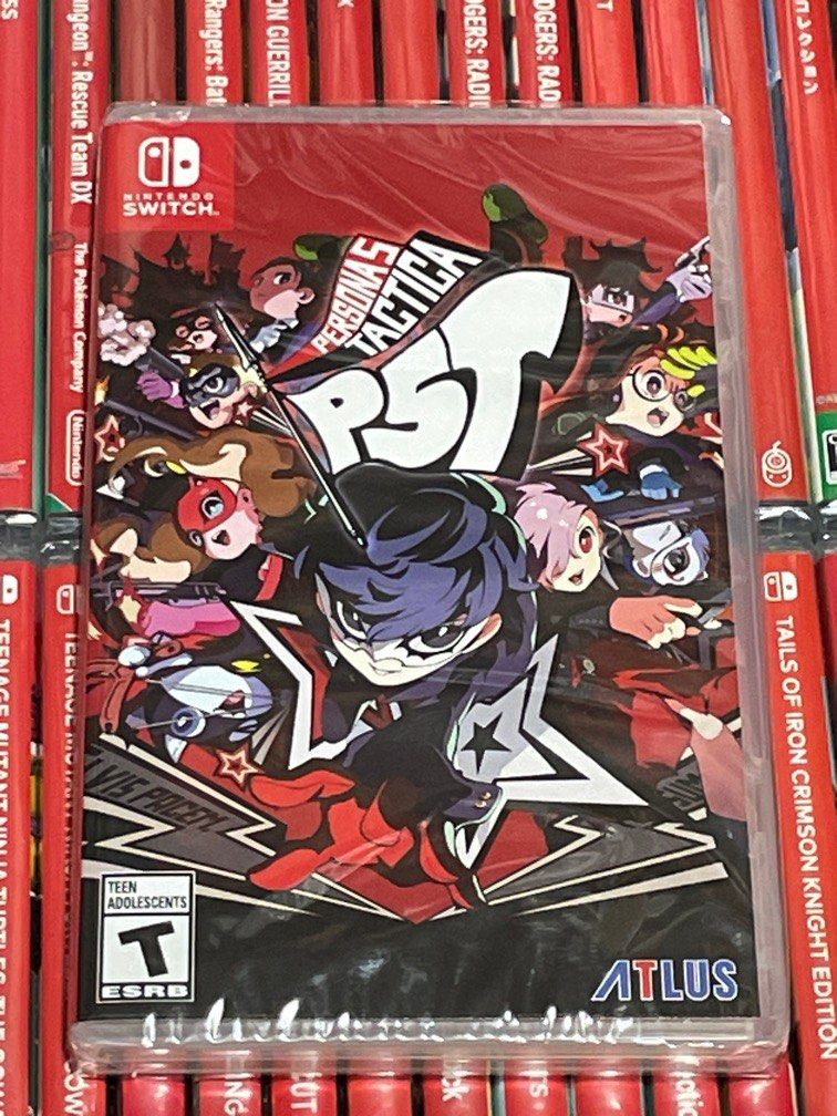 Nintendo switch game PERSONA TACTICA PST, Video Gaming, Video