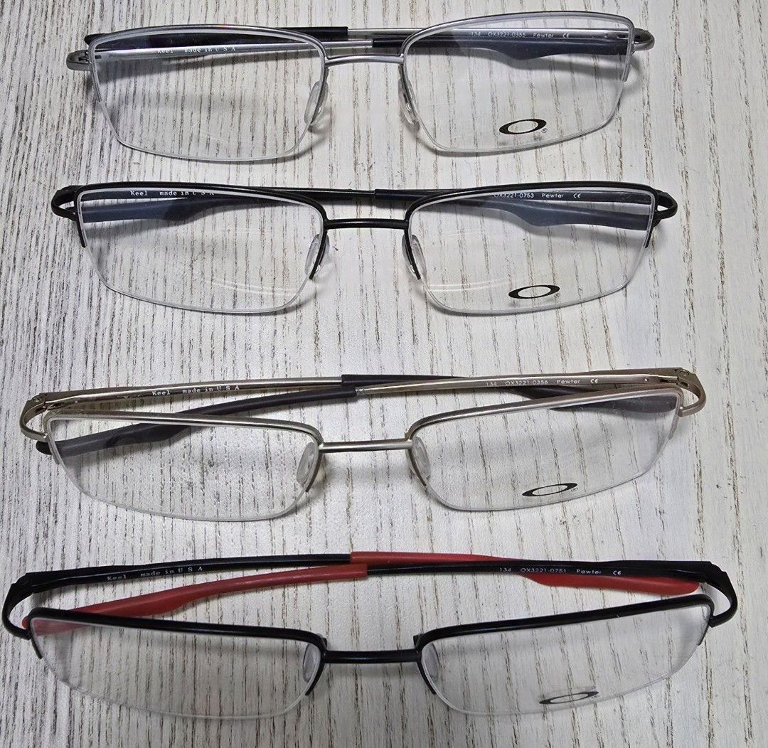 Oakley half rim frames deals