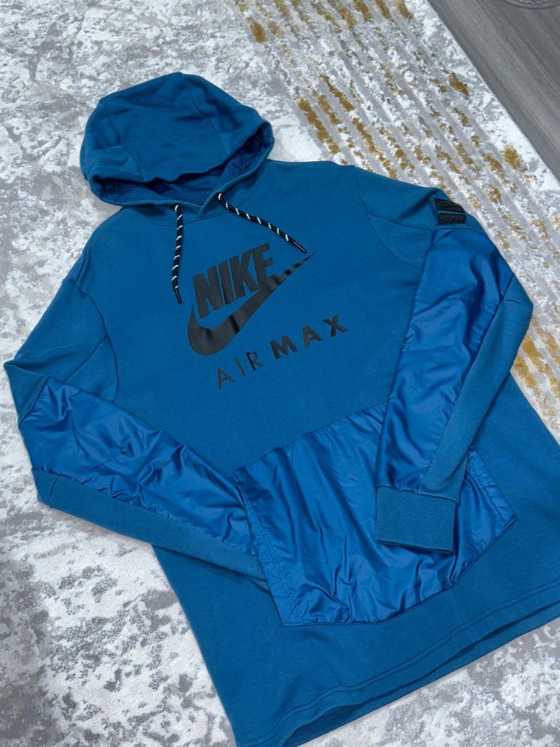 nike air max hoodie blue