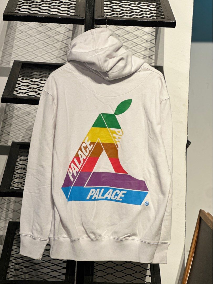 Palace Apple jobsworth Hoodie Men s Fashion Tops Sets Hoodies on Carousell