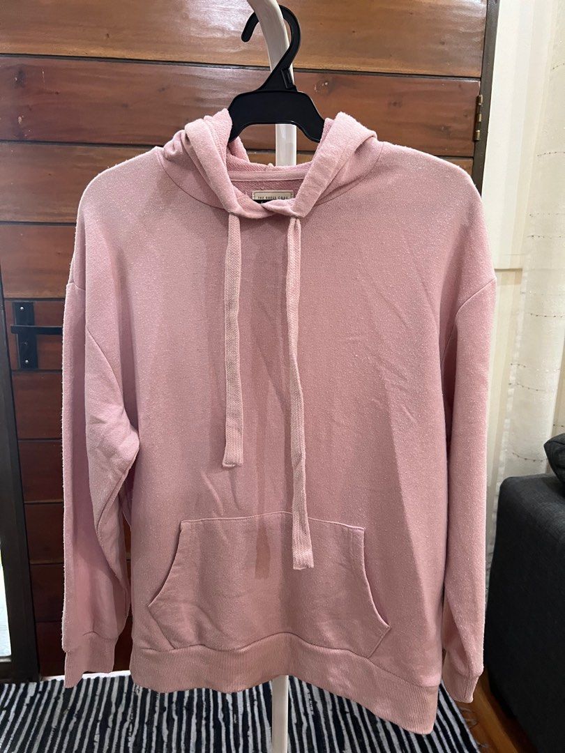 Penshoppe Pink Hoodie Women s Fashion Coats Jackets and Outerwear on Carousell