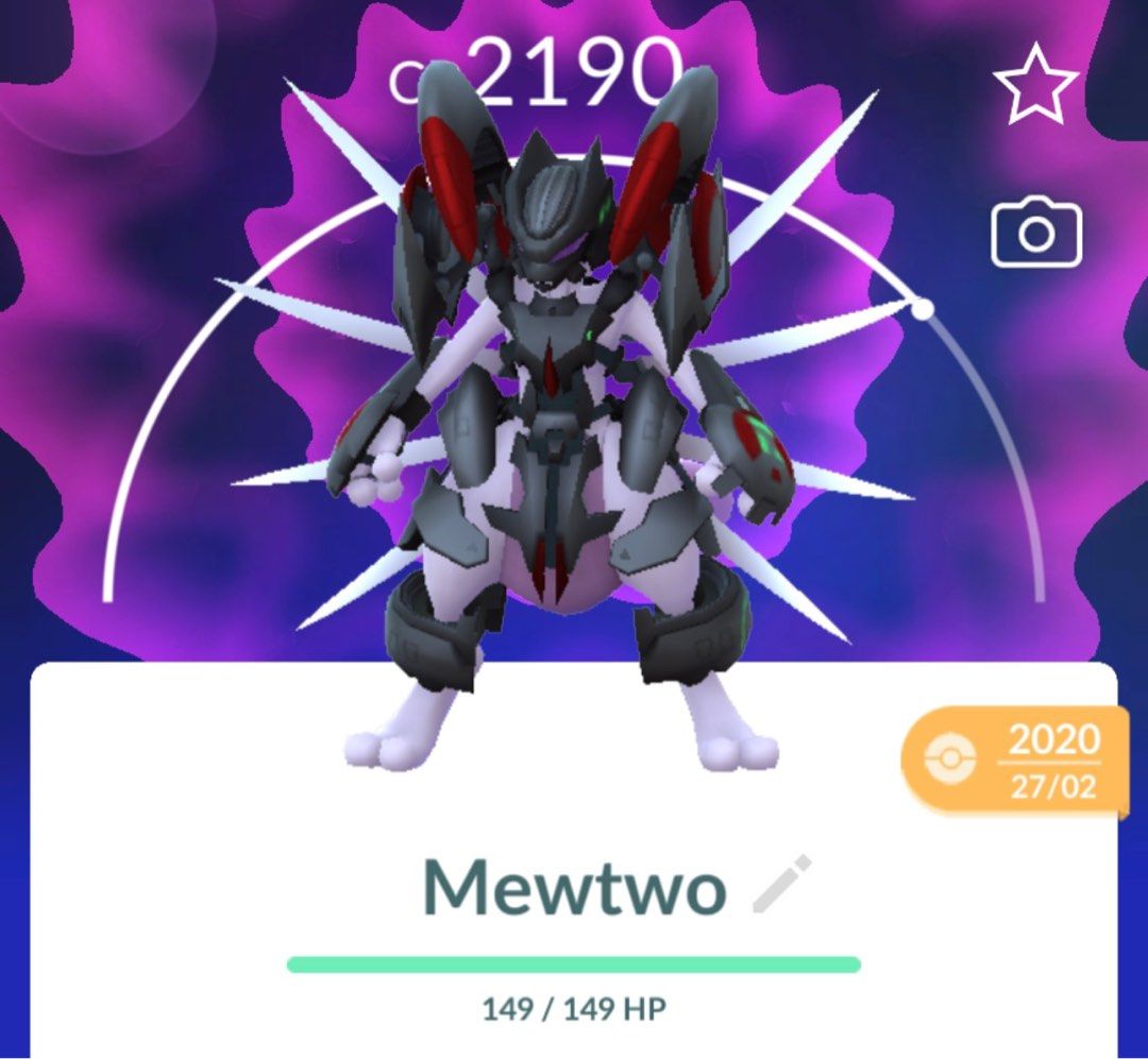 Pokemon Go Armored Mewtwo with Psystrike, Video Gaming, Gaming
