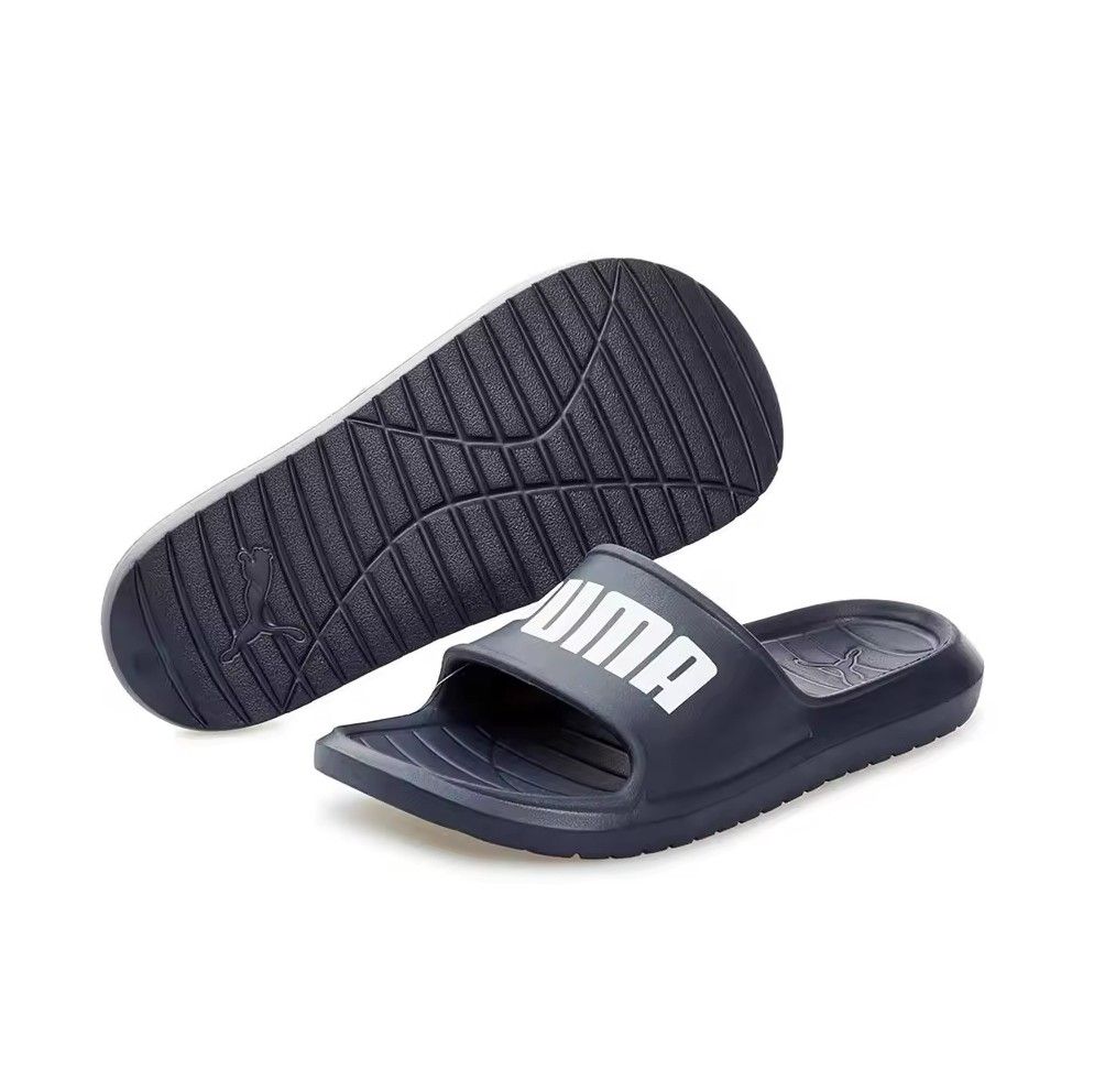 Puma PUMA Unisex Divecat v2 Lite Slide Blue Women s Fashion Footwear Flipflops and Slides on Carousell