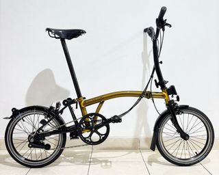 Affordable brompton gold For Sale Bicycles Carousell Singapore