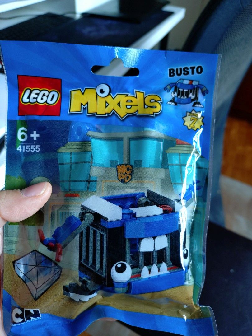 RARE Lego Mixels 41555 Busto