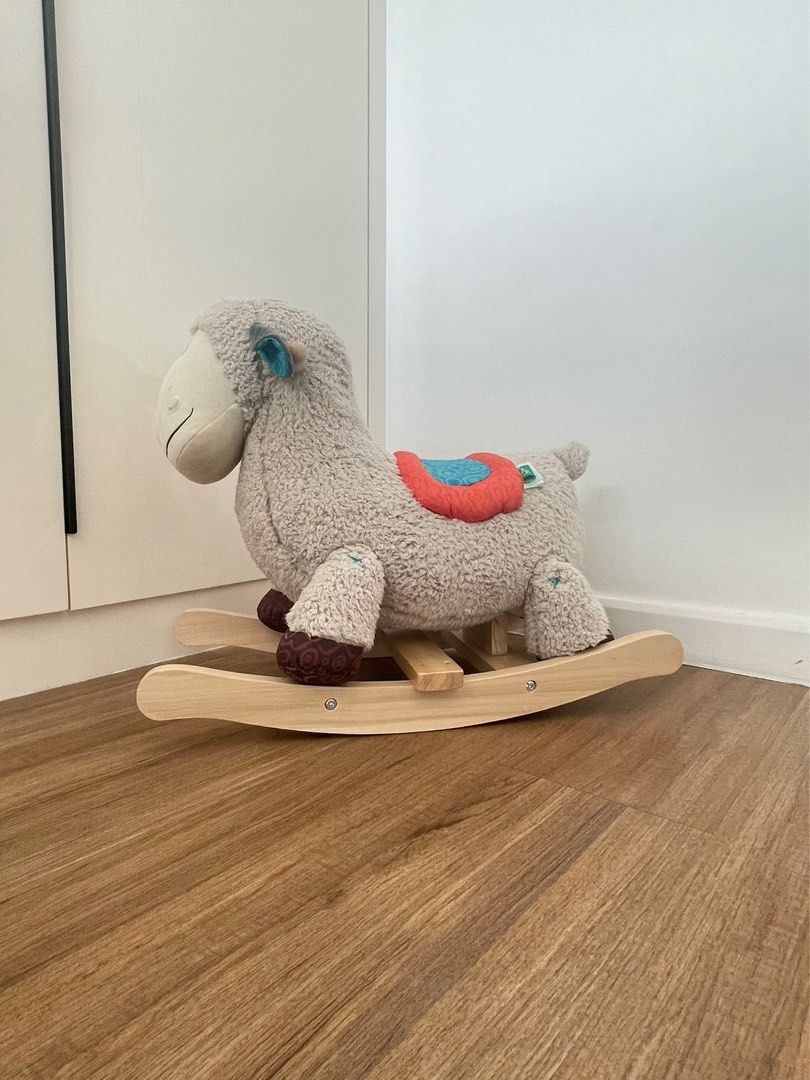 Rocking sheep Rodeo Rocker Loopsy from B.Toys Babies Kids Infant Playtime on Carousell