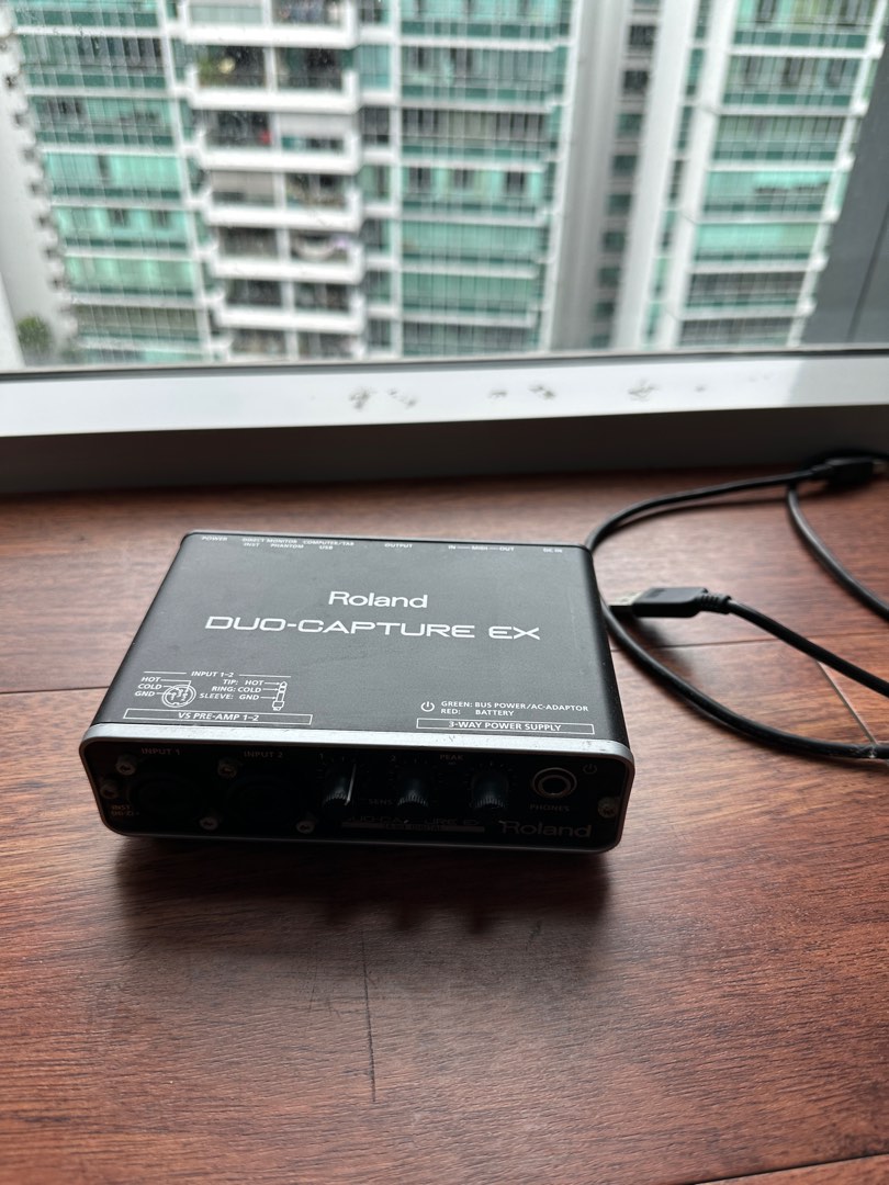 Roland duo capture ex audio interface