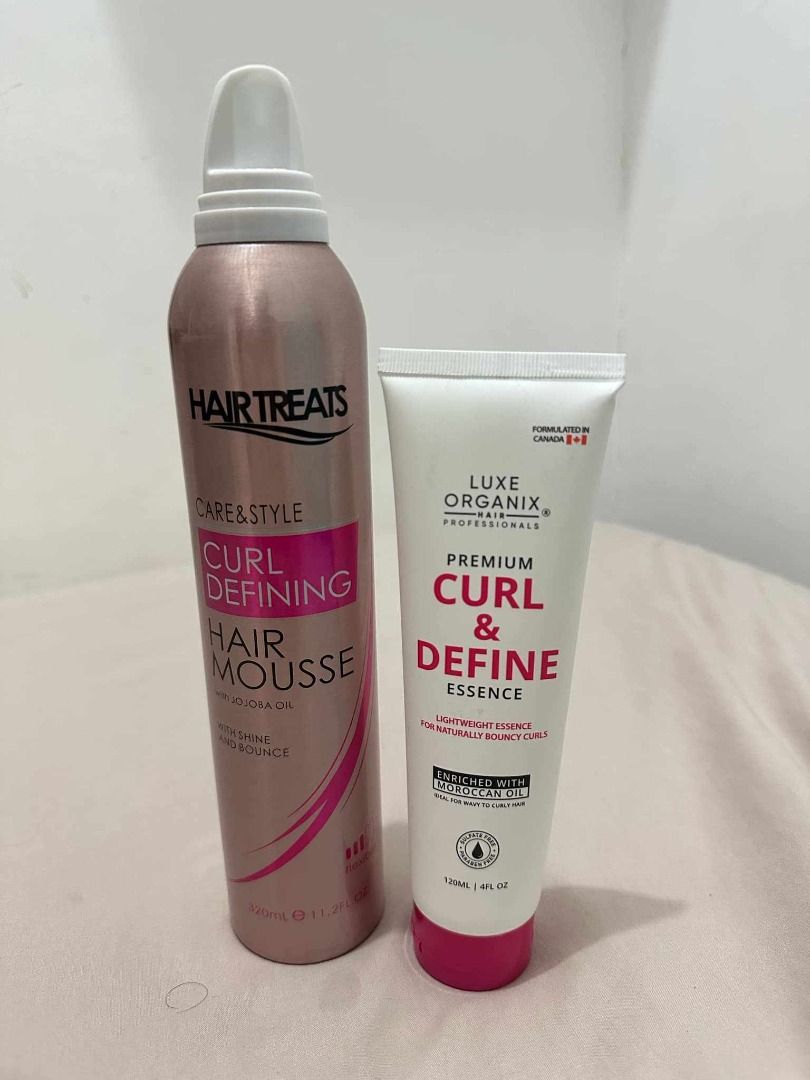 Rush Sale Decluttering!!! (Category: Makeup) located in Makati City. Submitted by luis02 (Listing ID 1331891120, Image 1). Description: Payment method: Gcash Buyer shoulder's shipping Colourette First Base Everyday Skin Tint SPF30 Shade: MATI (Fair with neutral undertone) RFS: Incorrect shade (used only once to swatch) Php450 HAIR TREATS Curl Defining Hair Mousse 320ml + LUXE ORGANIX Premium Keratin Curl and Define Treatment 120ml RFS: Extra supp