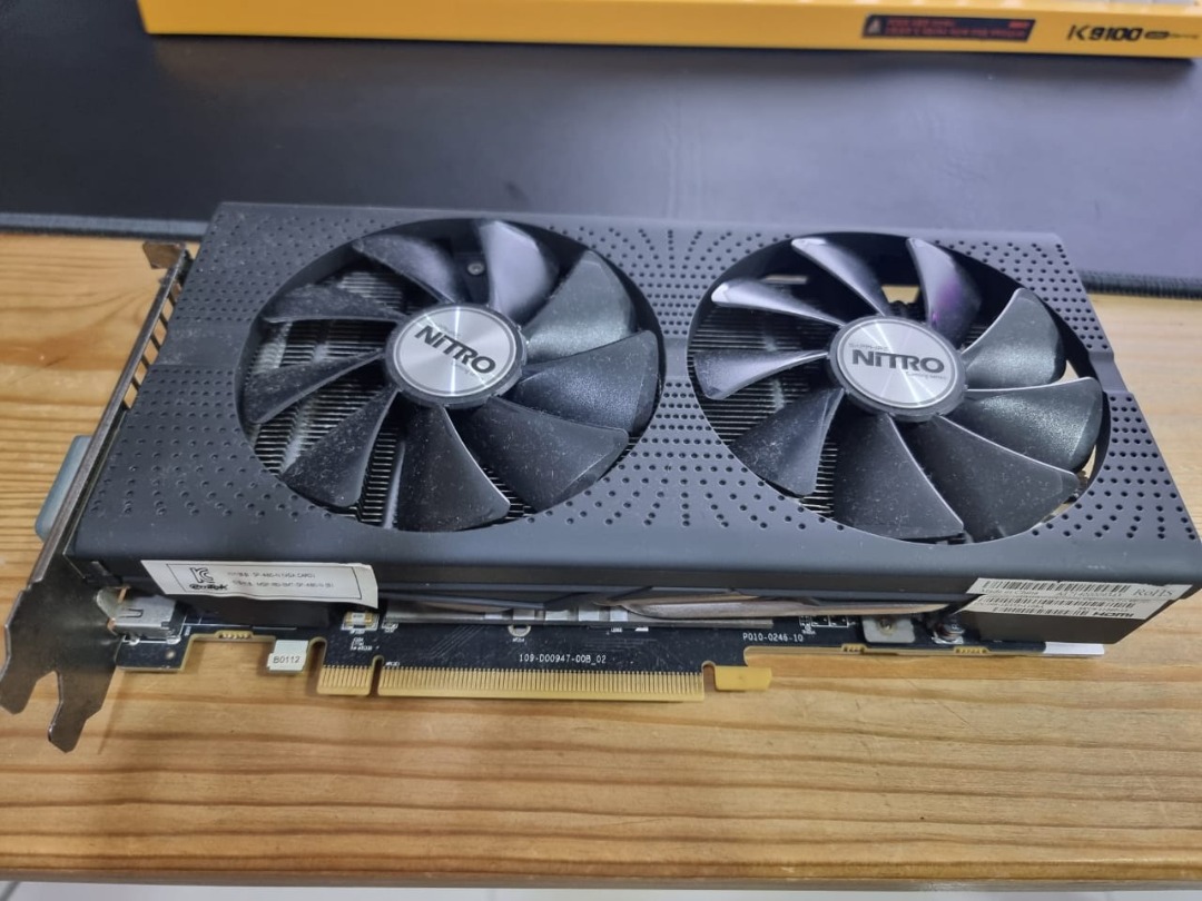 Rx 480 4GB SAPPHIRE Nitro Computers Tech Parts Accessories Computer Parts on Carousell