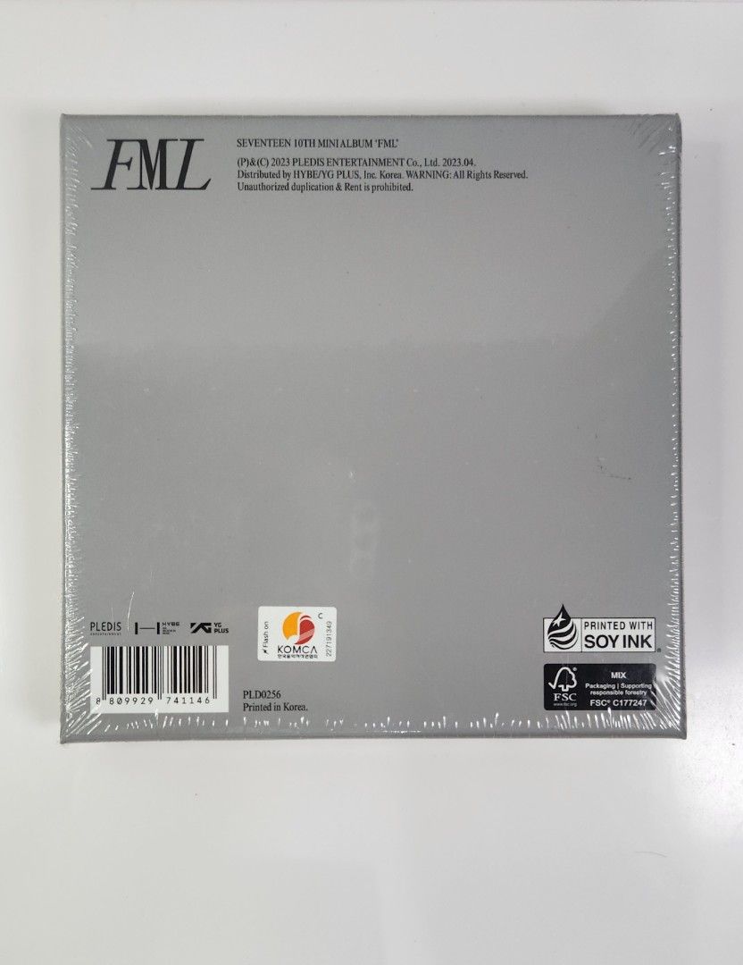 SEVENTEEN 10th MINI ALBUM | FML (sealed) (Category: CDs & DVDs) located in Baguio. Submitted by ysaaabiz (Listing ID 1331792051, Image 2). Description: — sealed — onhand, ready to ship 🏷 REPRICED 💸 gcash 🚚 jnt DM to claim. PRIO PAYO!.