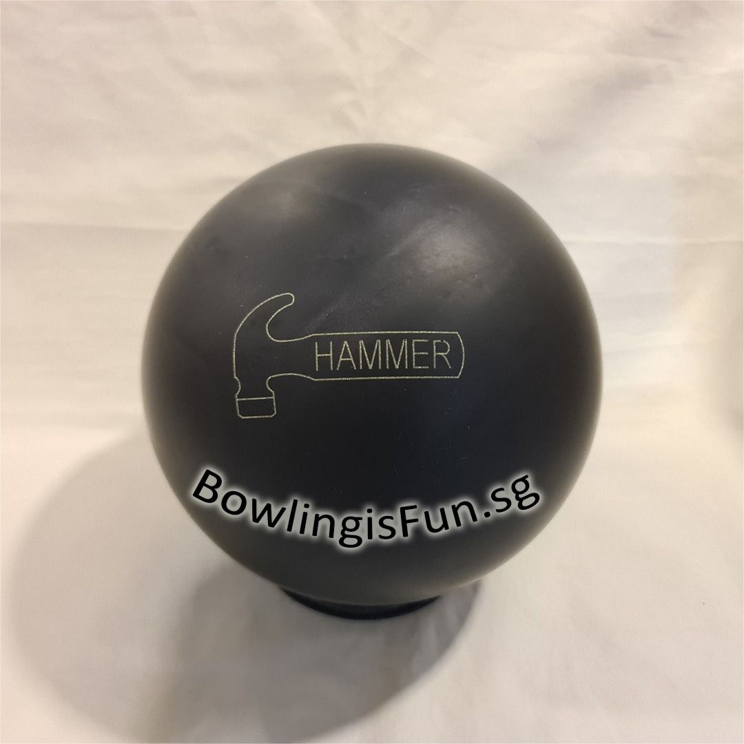 SG] Hammer Black Pearl Urethane Mid Performance Bowling Ball