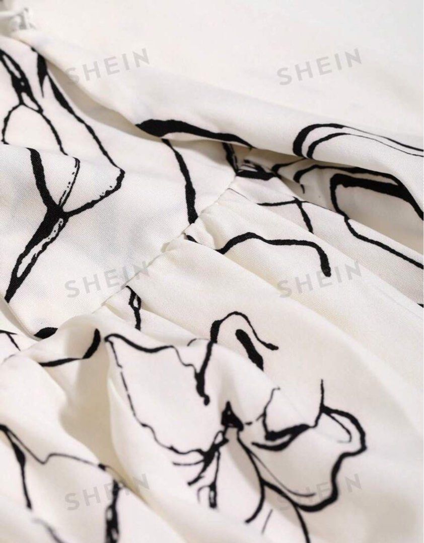 Shein Floral Maxi Dress (Category: Dresses) located in Pagadian. Submitted by kcmph (Listing ID 1331770823, Image 3). Description: Used once Bought Brandnew SHEIN app Size XS fits til Small Plus sf.