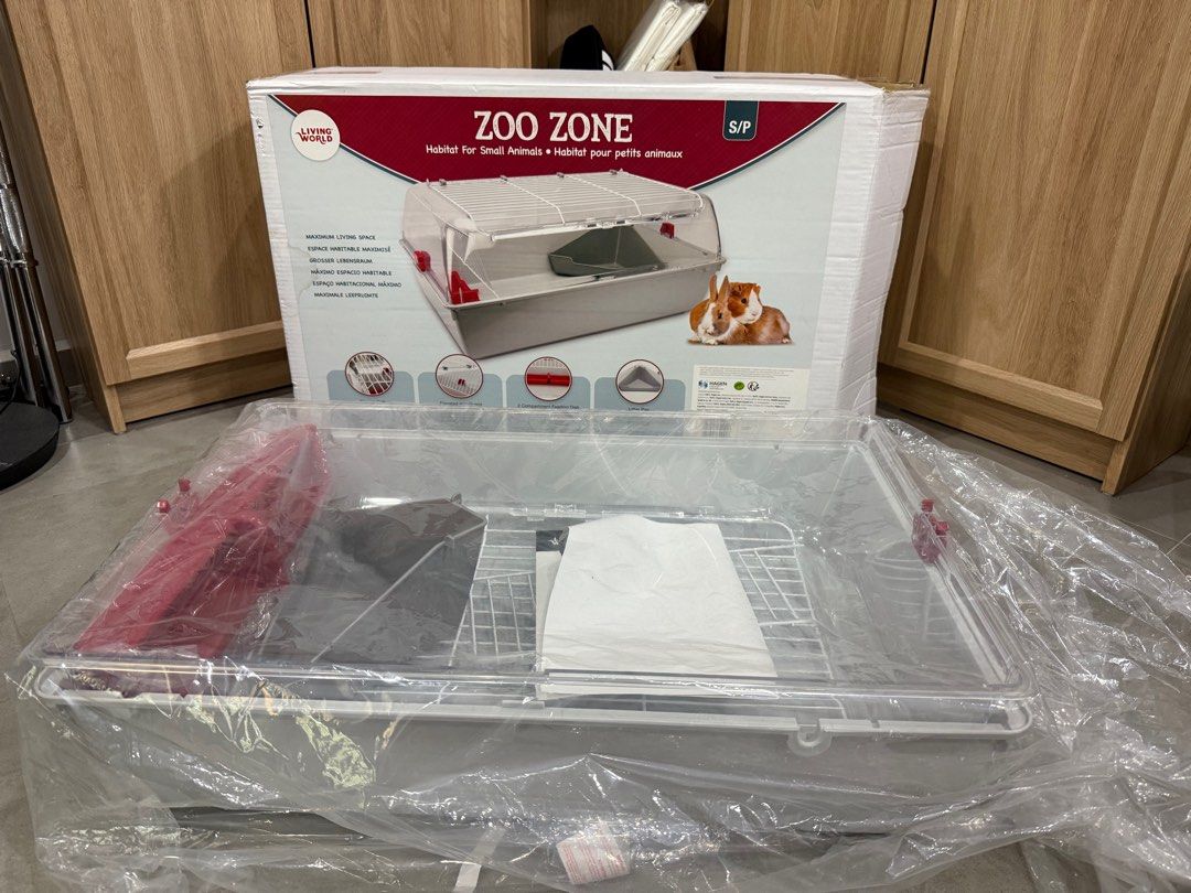 Guinea pig cage Living World Pet Supplies Homes Other Pet Accessories on Carousell