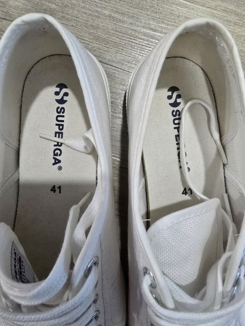 Superga size 41 (Category: Sneakers) located in Singapore. Submitted by cpt.jack.sparrow (Listing ID 1331757708, Image 5). Description: Worn only once. Clearing wardrobe..