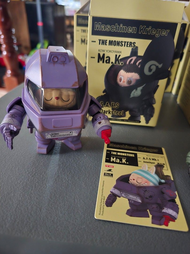 The Monsters Labubu Kow Yokoyama Ma.K. Amethyst, Hobbies