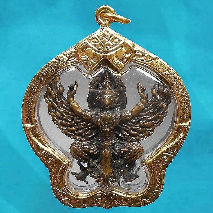 TOP GARUDA PHAYA KRUT RARE OLD THAI BUDDHA AMULET PENDANT MAGIC ANCIENT ...