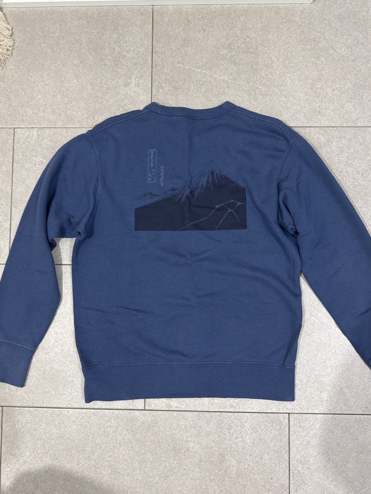 Hokusai blue sweatshirt online