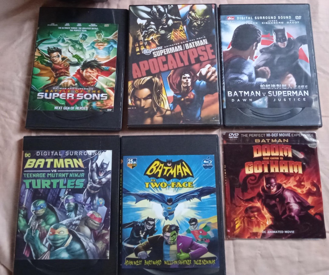 VCD Batman Collection, Hobbies & Toys, Music & Media, CDs & DVDs on ...