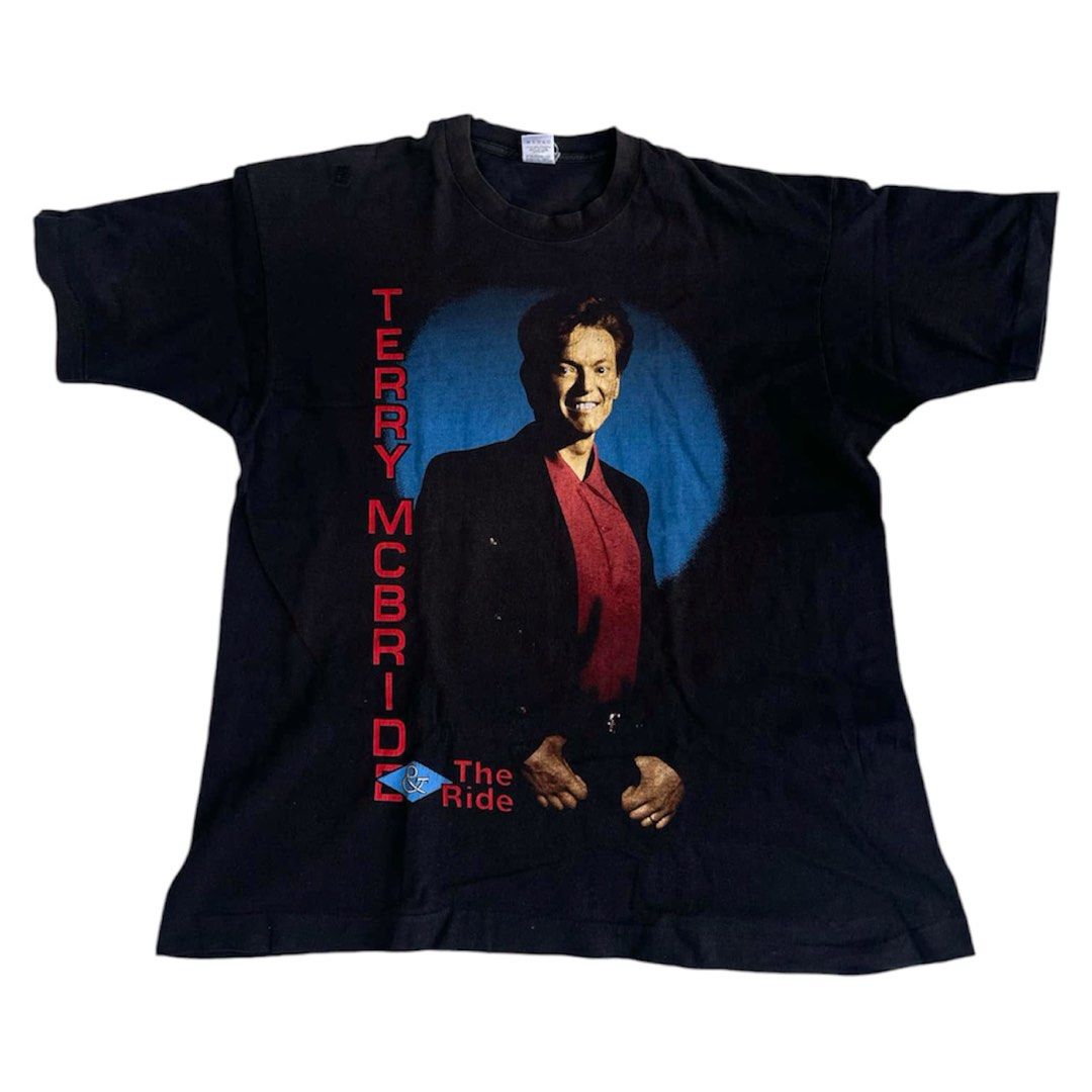Vintage 90s Terry McBride & The Ride (Category: Tshirts & Polo Shirts ) located in Magalang. Submitted by surebin (Listing ID 1331754464, Image 1). Description: Vintage 90s Terry Mcbride & The Ride XL | 23x30 Single stitching Fotl 90s tag Dated Dm me to purchase and for more details! .