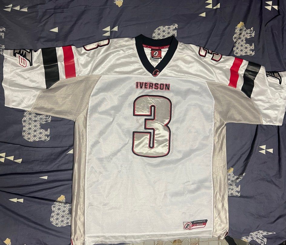 Vintage Reebok Allen Iverson Football Jersey Men s Fashion Tops Sets Tshirts Polo Shirts on Carousell