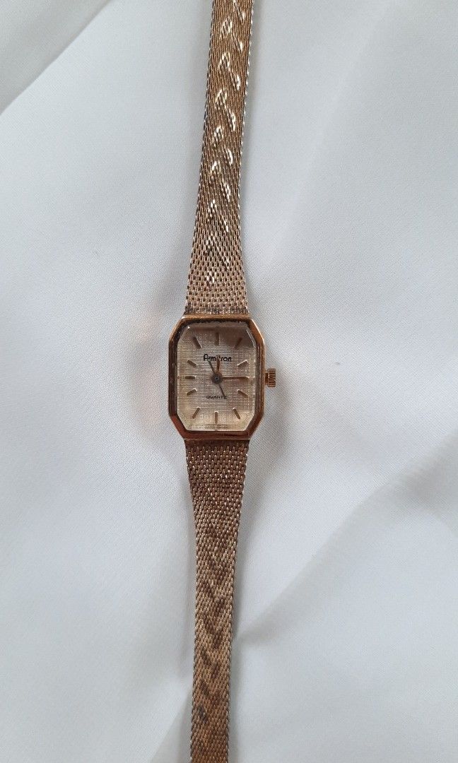 Vintage Watch Armitron Unique Leaf Design Strap Women s Fashion Watches Accessories Watches on Carousell