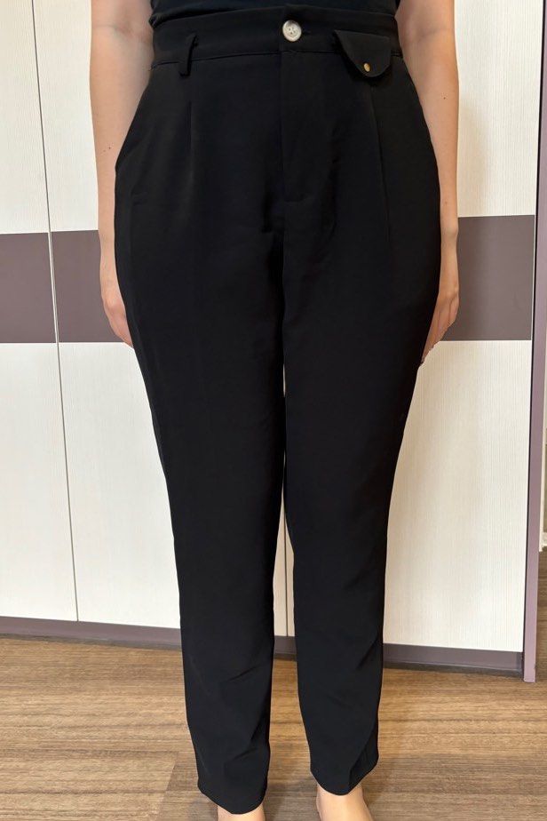 Tapered dress pants womens 2025