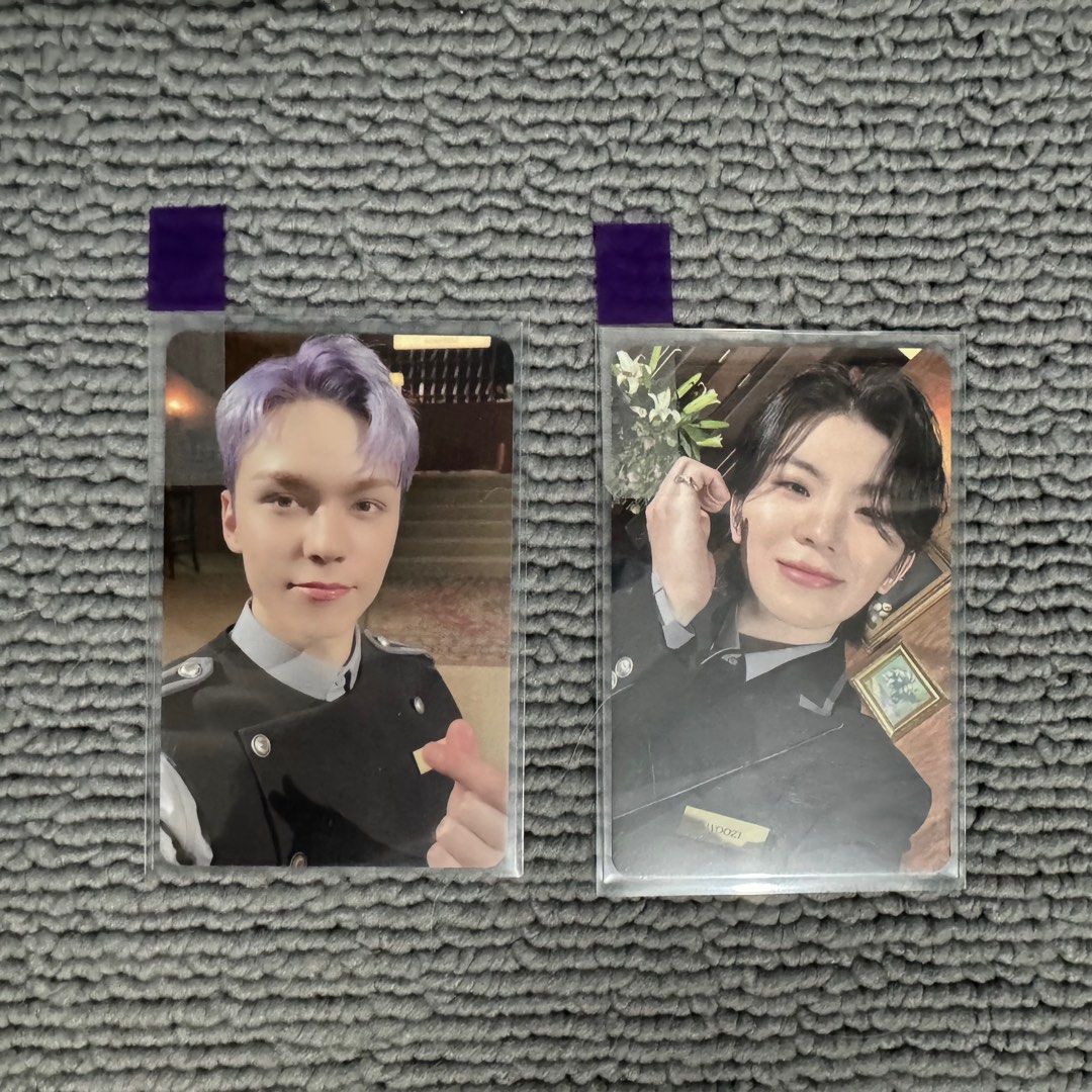 SEVENTEEN CaratZONE カラットゾーン ウォヌ follow Woozi Vernon Follow Again Carat Zone Photocard Set, Hobbies & Toys