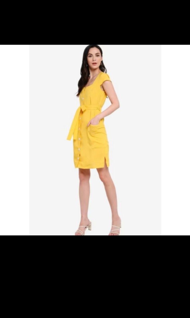 Zalora button down dress on sale
