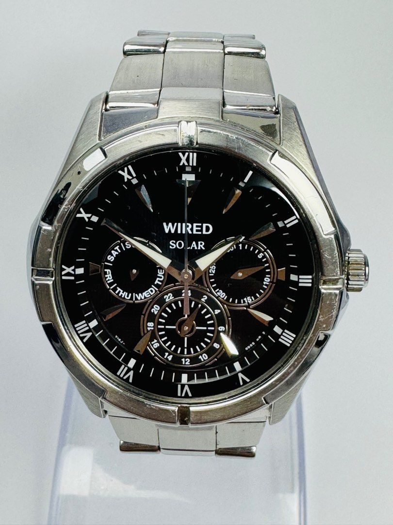140717h Seiko Wired Men s Quartz Chronograph Watch