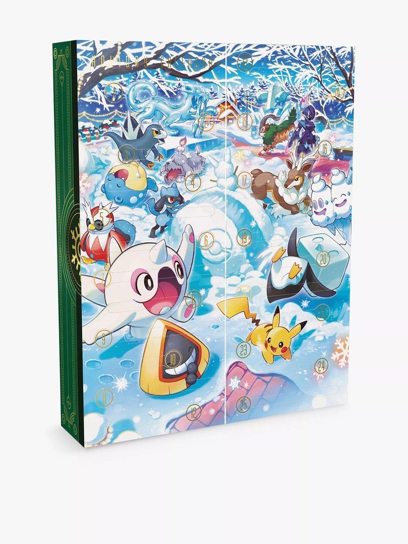 2024 POKEMON Holiday 聖誕倒數日曆 Christmas Advent Calendars 2024, 興趣及遊戲, 玩具
