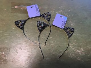 立體 鐵通花 貓耳朵 頭飾64243381592322110