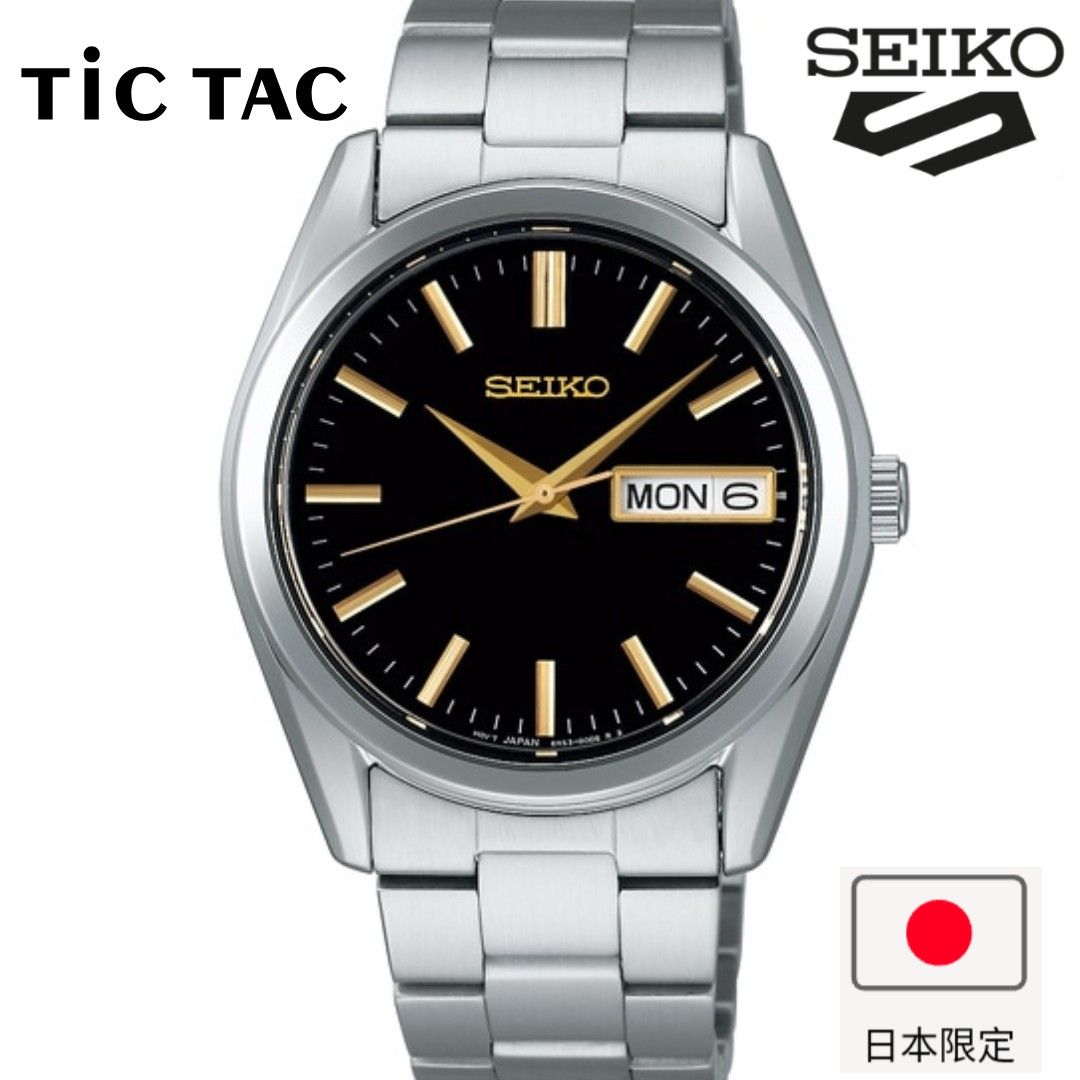 未使用級 柔らかけれ 記念モデル【SEIKO SELECTION × TiCTAC】クオーツ