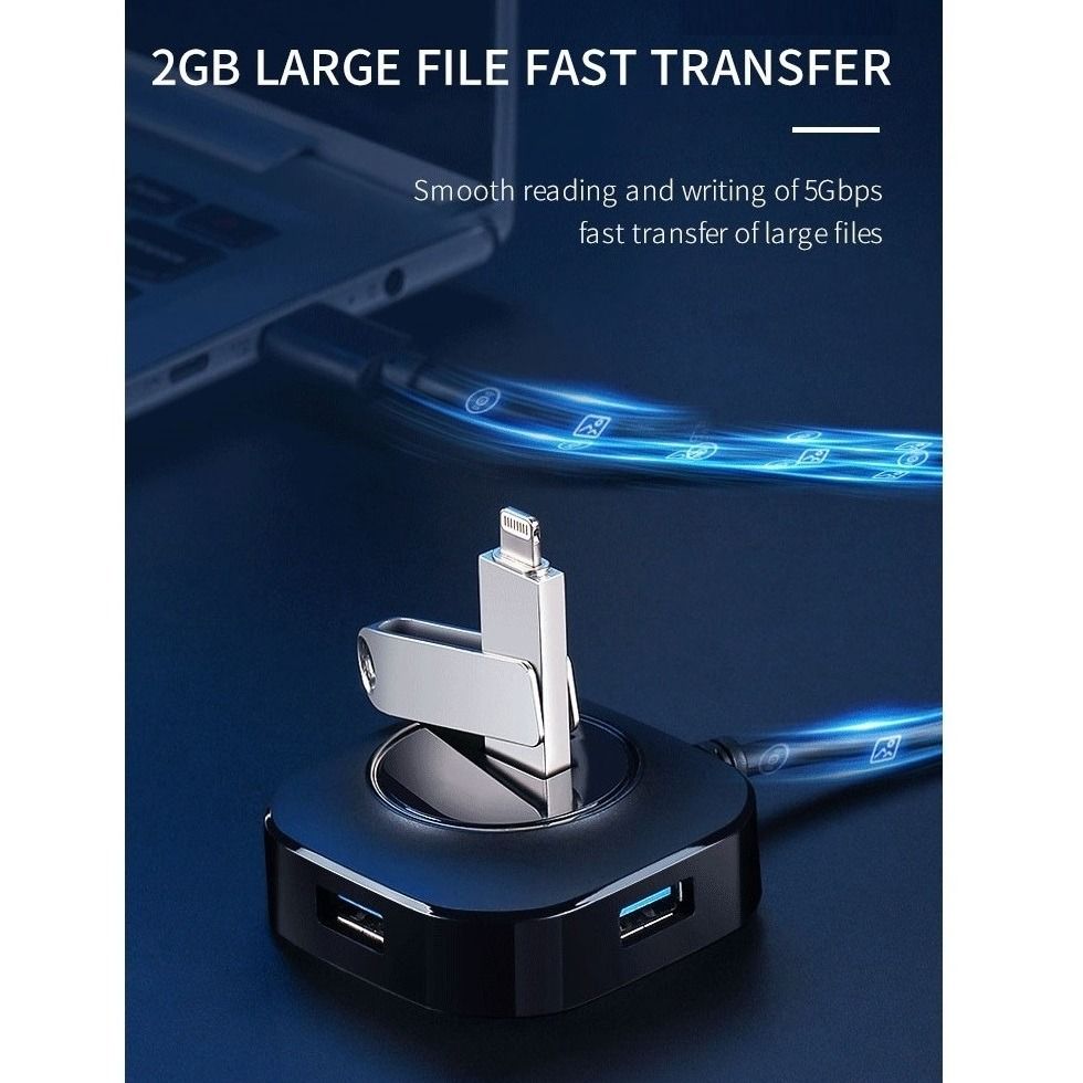 智能 USB3.0 5Gbps 4 端口 USB 高速集線器 rttckp Smart USB3.0 5Gbps 4 Ports High ...