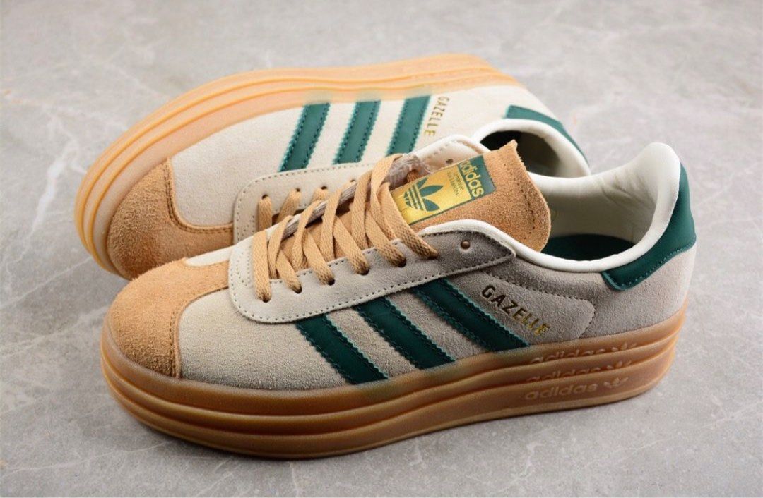 adidas gazelle silver green womens adidas Originals WMNS Gazelle Bold main image 0
